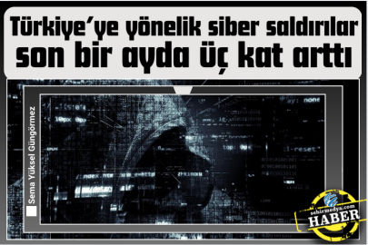 Türkiye’ye yönelik siber saldırılar son bir ayda üç kat arttı