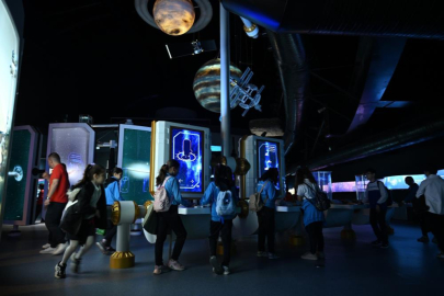 Uzay ve havacılığın derinliklerini GUHEM’de keşfediyorlar