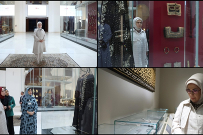 Emine Erdoğan, Umman'daki Ulusal Müze'yi ziyaret etti