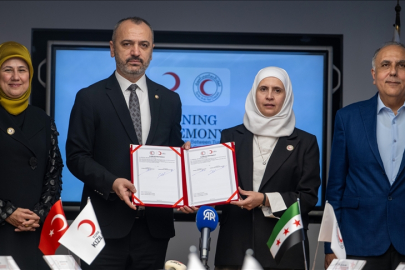 Türk Kızılay ile Suriye Arap Kızılayı arasında 3 ayrı alanda protokol imzalandı