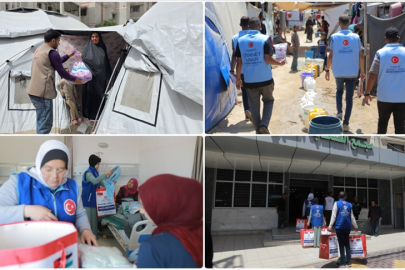 Türkiye Diyanet Vakfı, Gazze'de 8,7 milyon kişiye insani yardım ulaştırdı