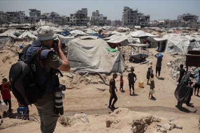 Hamas: İsrail'in gazetecilerin Gazze'ye girişini yasaklaması, suçlarını örtbas etmeyi amaçlıyor