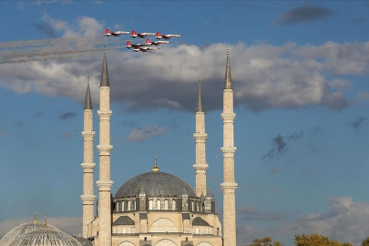 Türk Yıldızları, Edirne semalarında test uçuşu yaptı