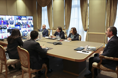 Cumhurbaşkanı Yardımcısı Yılmaz, Ukrayna konusundaki "Gönüllüler Koalisyonu"nun Liderler Zirvesi'ne katıldı