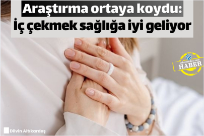 Araştırma ortaya koydu: İç çekmek sağlığa iyi geliyor