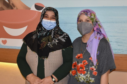 Genç kız ablasından alınan ilikle yaşama tutundu