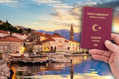 Karadağ'a giden Türk vatandaşları artık vize almak zorunda: Bugün başladı