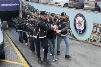 İstanbul'da bu yıl organize suç örgütlerine yönelik soruşturmalarda 700 şüpheli tutuklandı