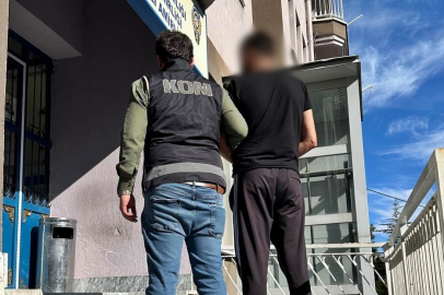 Hapis cezasıyla aranan şahsı polis yakaladı