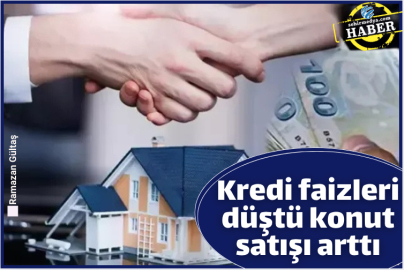 Kredi faizleri düştü konut satışı arttı