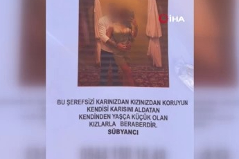 Bursa’da şok olay! Tartıştığı tanıdığının fotoğraflarını bastırıp şehre astı