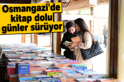 Osmangazi'de kitap dolu günler sürüyor