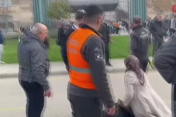 Bursa'da hastane önünde feci kaza