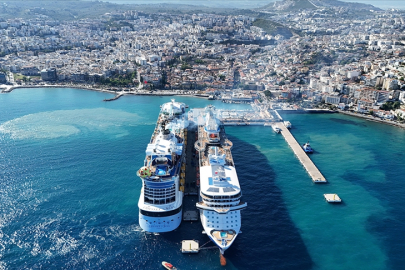 Türkiye limanlarına gelen kruvaziyer yolcu sayısı 10 ayda 2 milyonu aşarak rekor kırdı