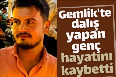 Gemlik'te dalış yapan genç hayatını kaybetti