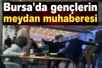 Bursa'da gençlerin meydan muhaberesi