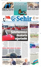 BURSA ŞEHİR GAZETESİ 15.11.2025