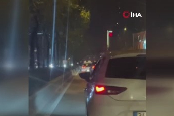 Bursa’da trafik magandaları tehlike saçtı!