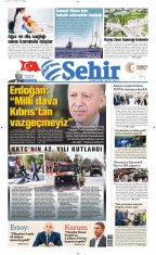 BURSA ŞEHİR GAZETESİ 16.11.2025