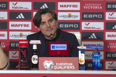 A Milli Futbol Takımı Teknik Direktörü Montella: Bu maç beni çok fazlasıyla gururlandırıyor