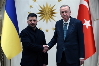 Cumhurbaşkanı Erdoğan, Ukrayna Devlet Başkanı Zelenskiy ile görüştü