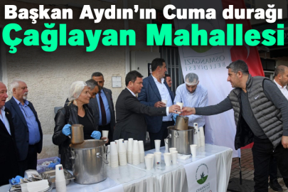 Başkan Aydın’ın Cuma durağı Çağlayan Mahallesi