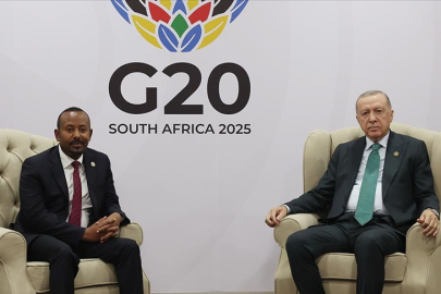 Cumhurbaşkanı Erdoğan, Etiyopya Başbakanı Abiy Ahmed Ali'yi kabul etti