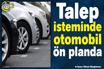 Talep isteminde otomobil ön planda