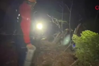 Bursa’da Saitabat Şelalesi’nde kaybolan iki kişi kurtarıldı