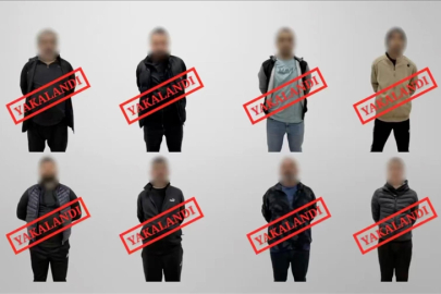 Kırmızı bültenle aranan 3, ulusal seviyede aranan 5 suçlu Türkiye'ye iade edildi