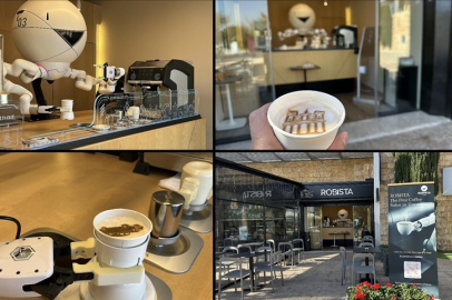 Amman'daki "Robot Cafe" tam otomasyon hizmetiyle ziyaretçilerine sıra dışı deneyim sunuyor