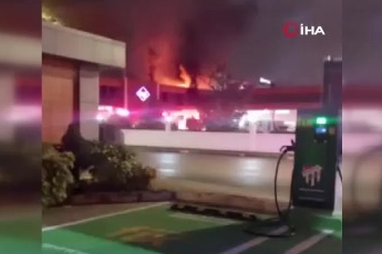 Kestel'de fabrika yangını paniğe neden oldu