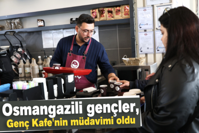 Osmangazili gençler, Genç Kafe'nin müdavimi oldu