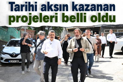 Tarihi aksın kazanan projeleri belli oldu