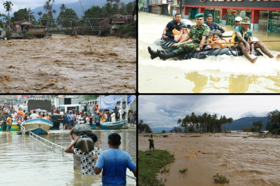 Endonezya, Sri Lanka, Tayland ve Malezya'da meydana gelen sellerde 1400'den fazla kişi öldü