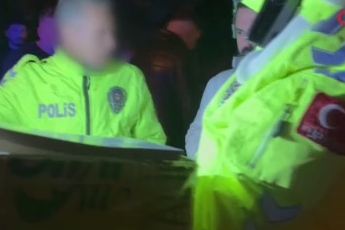 Kaza yapan şoförden görevini yapan polise tehdit! "Sana gerekeni yapacağım"