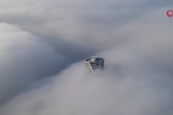 Bursa’da sis şehri yuttu