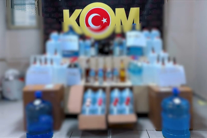 Sahte ve kaçak içki operasyonlarında 169 şüpheli hakkında adli işlem başlatıldı