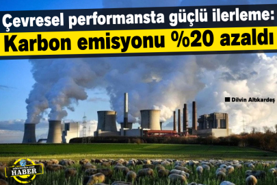 Çevresel performansta güçlü ilerleme: Karbon emisyonu %20 azaldı