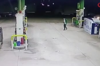 Gasbedilen taksinin yeni görüntüleri ortaya çıktı