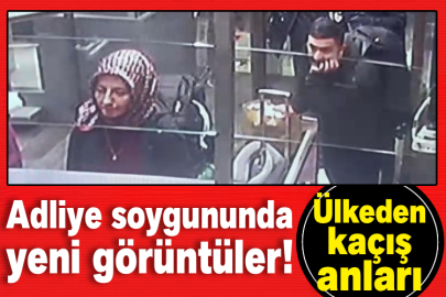 Adliye soygununda yeni görüntüler!