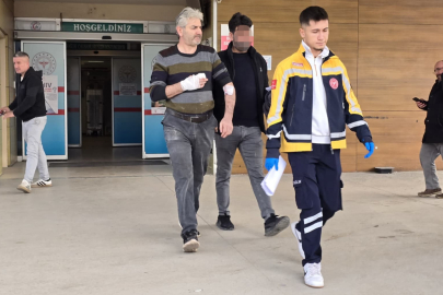 Bursa'da fabrika işçisi elini testereye kaptırdı