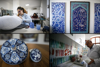 İznik çinisi dünyaya tanıtılıyor