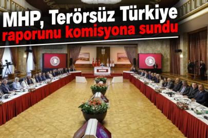 MHP, Terörsüz Türkiye raporunu komisyona sundu