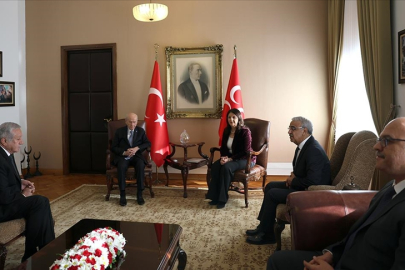 MHP Genel Başkanı Bahçeli, DEM Parti heyetini kabul etti