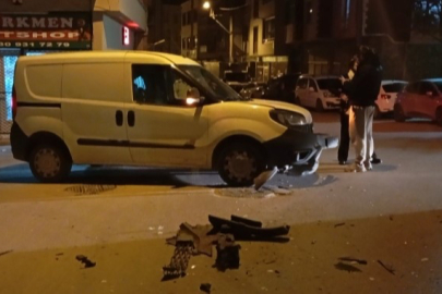 Gece saatlerinde sıkışmalı kaza: 2 yaralı