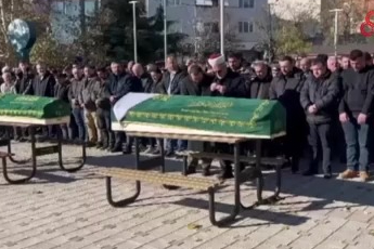 Baba ve kız yan yana toprağa verildi