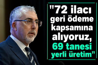 Bakan Işıkhan: "72 ilacı geri ödeme kapsamına alıyoruz, 69 tanesi yerli üretim"