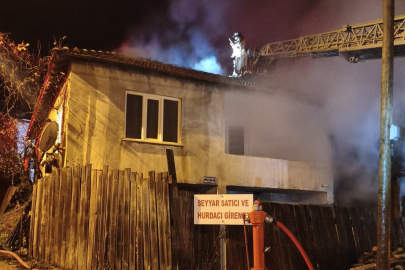 Bursa'da korkutan yangın!