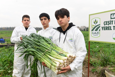 Osmangazi’de pırasa hasadıyla doğallık sofralara taşınıyor